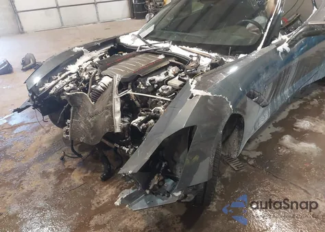 2017 Chevrolet Corvette Stingray from USA, damaged, VIN 1G1YB2D72H5120874